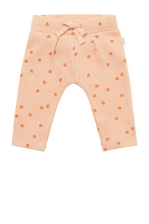 baby regular fit broek Belle van katoen oranje