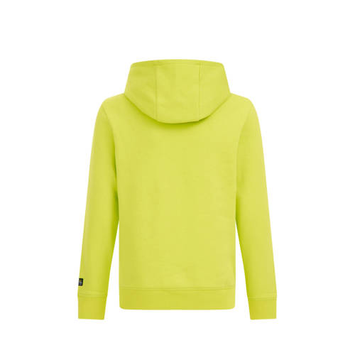 WE Fashion hoodie met tekst geel Sweater Tekst 92