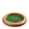 Philos dobbelpiste hout 22 cm Dobbelpiste hout 22 cm