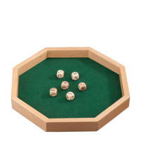 thumbnail: Philos dobbelpiste Octagon 28 cm Octagon dobbelpiste (28cm)