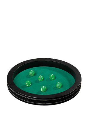 dobbelpiste kunstleren rand 35cm Dobbelpiste met kunstleren rand (35cm)