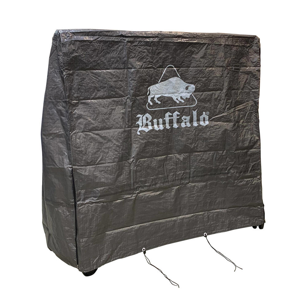 Buffalo tafeltennistafel afdekhoes grijs Tafeltennistafel afdekhoes (grijs)