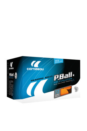 tafeltennisballen P-ball oranje 72 st. Tafeltennisballen P-ball oranje (72 stuks)