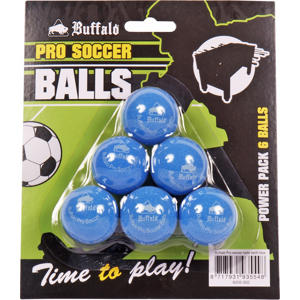 Pro Tafelvoetbalballetjes - (blauw) (set van 6)