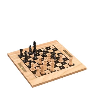 reisschaakspel met pin Reisschaakspel met pin