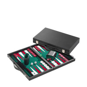 Backgammon groen medium 28x23,5cm