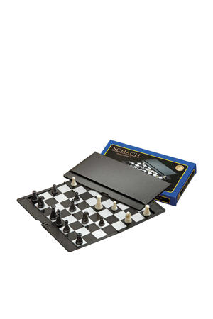 reis schaakset magnetisch etui Magnetische reisschaakset etui