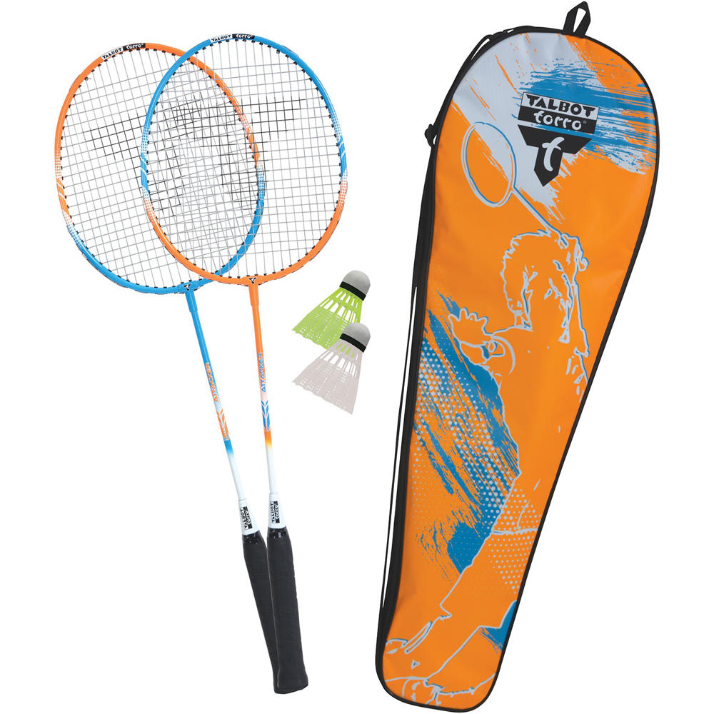 Talbot Torro Attacker Attacker badmintonset voor 2 spelers