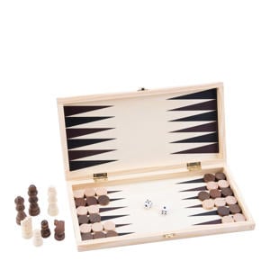 Schaak/ Backgammon set Schaak-/ backgammon set