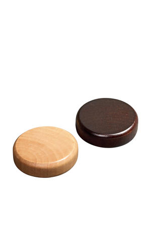 Backgammon stenen medium 30x8mm 30st Backgammon stenen 30 stuks