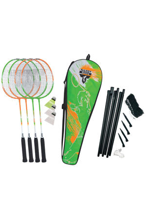 Attacker badmintonset voor 4 spelers
