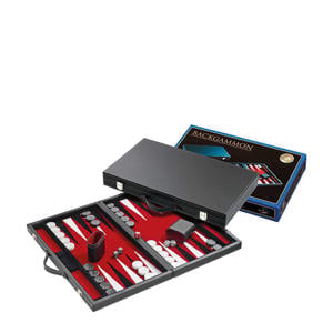 Backgammon rood medium 38x23,5cm Backgammon rood