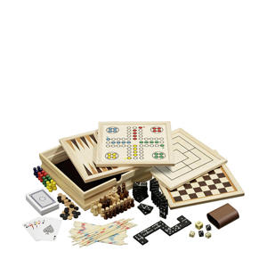 houten spellen set Compendium 10 - klein Compendium houten spellenset