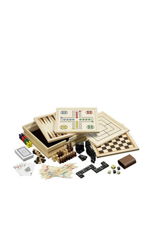 houten spellen set Compendium 10 - klein Compendium houten spellenset