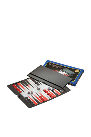 Backgammon reisset magnetisch etui