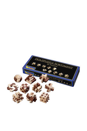puzzel assortiment houten denkspel