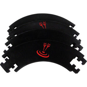 dartbord catchring 4-delig zwart Dartbord catchring 4-delig (zwart)