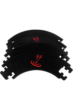 dartbord catchring 4-delig zwart Dartbord catchring 4-delig (zwart)