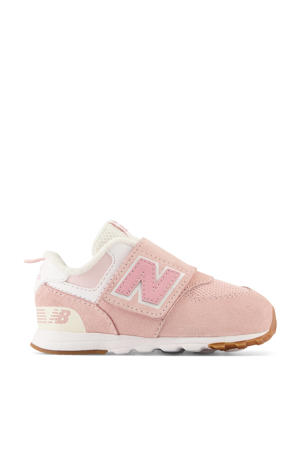 574  sneakers roze/wit