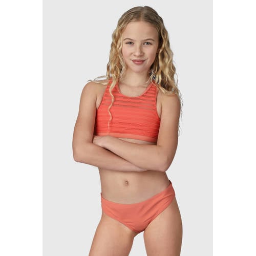 Brunotti crop bikini Eleny oranje Meisjes Polyester - 128