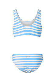 thumbnail: Brunotti crop bikini Amellia lichtblauw/wit