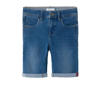 NAME IT KIDS slim fit short NKMSILAS medium blue denim