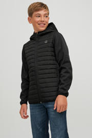 thumbnail: JACK & JONES JUNIOR gewatteerde tussenjas JJEMULTI met logo zwart