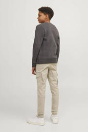 thumbnail: JACK & JONES JUNIOR tapered fit cargobroek JPSTPAUL beige-
