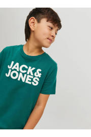 thumbnail: JACK & JONES JUNIOR T-shirt JJECORP met logo groen