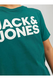 thumbnail: JACK & JONES JUNIOR T-shirt JJECORP met logo groen