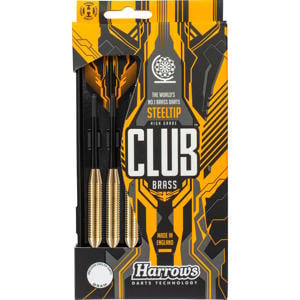 Club Brass steeltip dartpijlen (24 gram)