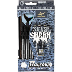 Silver Shark steeltip dartpijlen (21 gram)