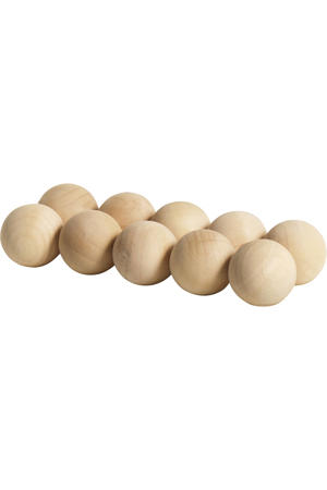 Jeu de boules buts naturel 10 stuks