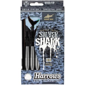 Silver Shark steeltip dartpijlen (22 gram)
