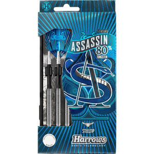 Assassin 80% Tungsten steeltip dartpijlen (23 gram)