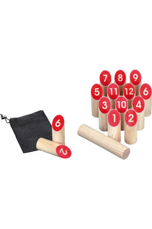 Kubb met nummers