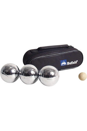 Jeu de boules set metaal (3st.)