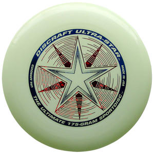 UltraStar frisbee (Glow in the dark)