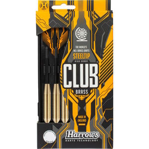 Club Brass steeltip dartpijlen (22 gram)