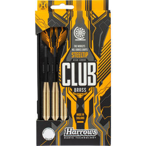  Club Brass steeltip dartpijlen (22 gram)