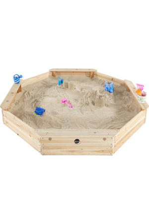 Giant Houten zandbak 177x177x23cm