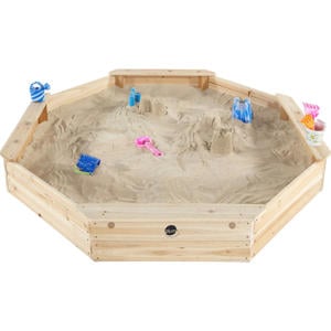 Giant Houten zandbak 177x177x23cm