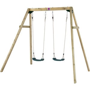  Houten dubbele schommelset