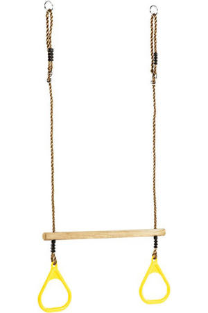 Through houten ringtrapeze