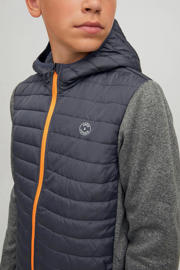 thumbnail: JACK & JONES JUNIOR gewatteerde jas JJEMULTI grijs/grijs melange