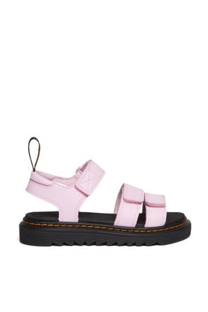 Klaire leren sandalen roze