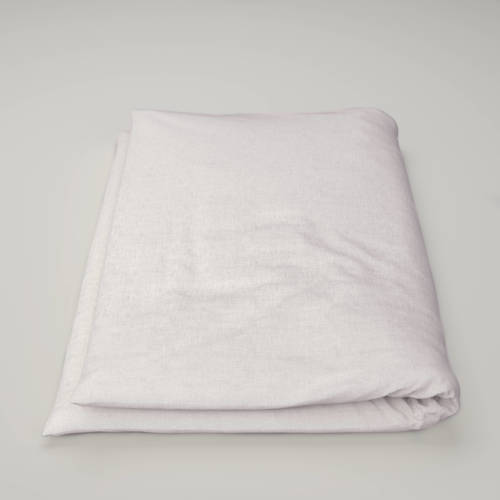 Wehkamp Home katoenen dekbedovertrek baby (100x135 cm) Ecru Effen