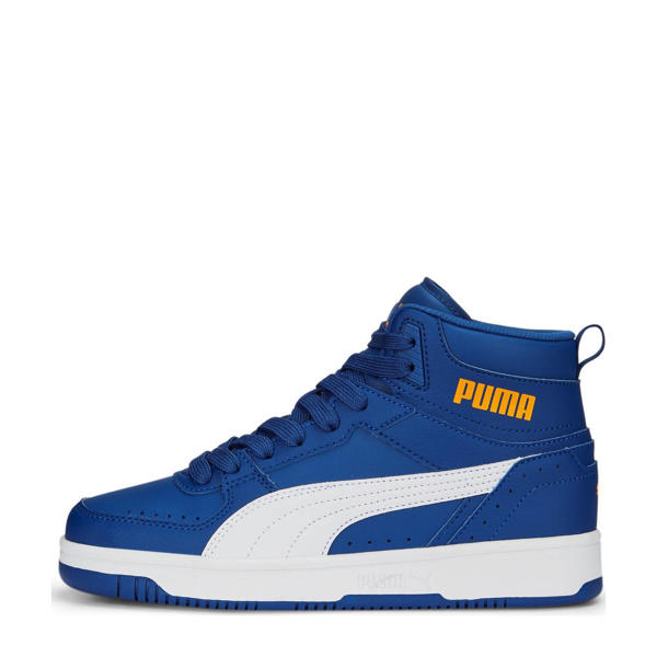attribuut hanger Sturen Puma Rebound JOY sneakers donkerblauw/wit | kleertjes.com