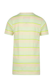 thumbnail: Vingino gestreept T-shirt JOERI lichtgeel/lichtgroen