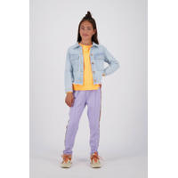 thumbnail: Paarse meisjes Vingino broek van viscose met elastische tailleband en effen